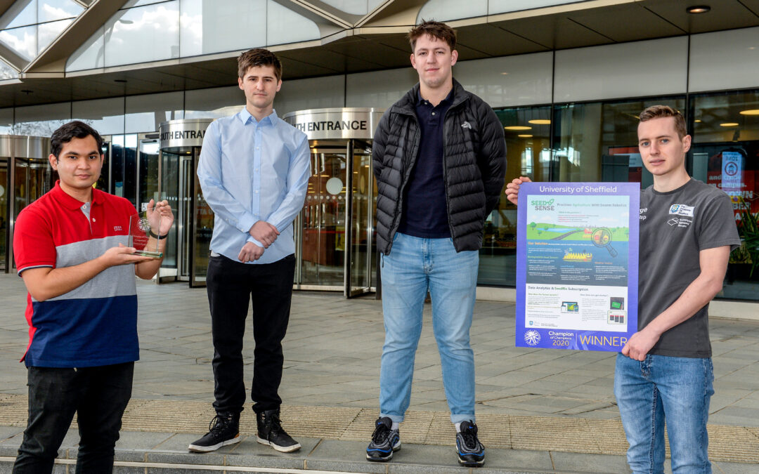 University of Sheffield Students win 20,000 Public Votes for the Best Innovation in the Engineers in Business Competition